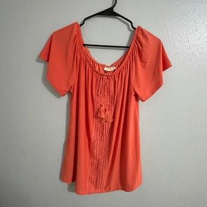Orange Top Size M